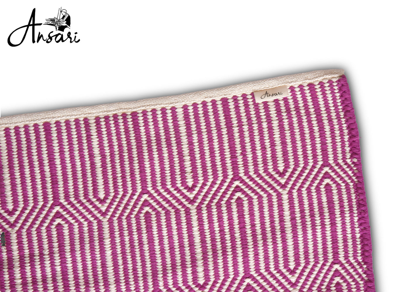 Pink Geometric Yoga Mat