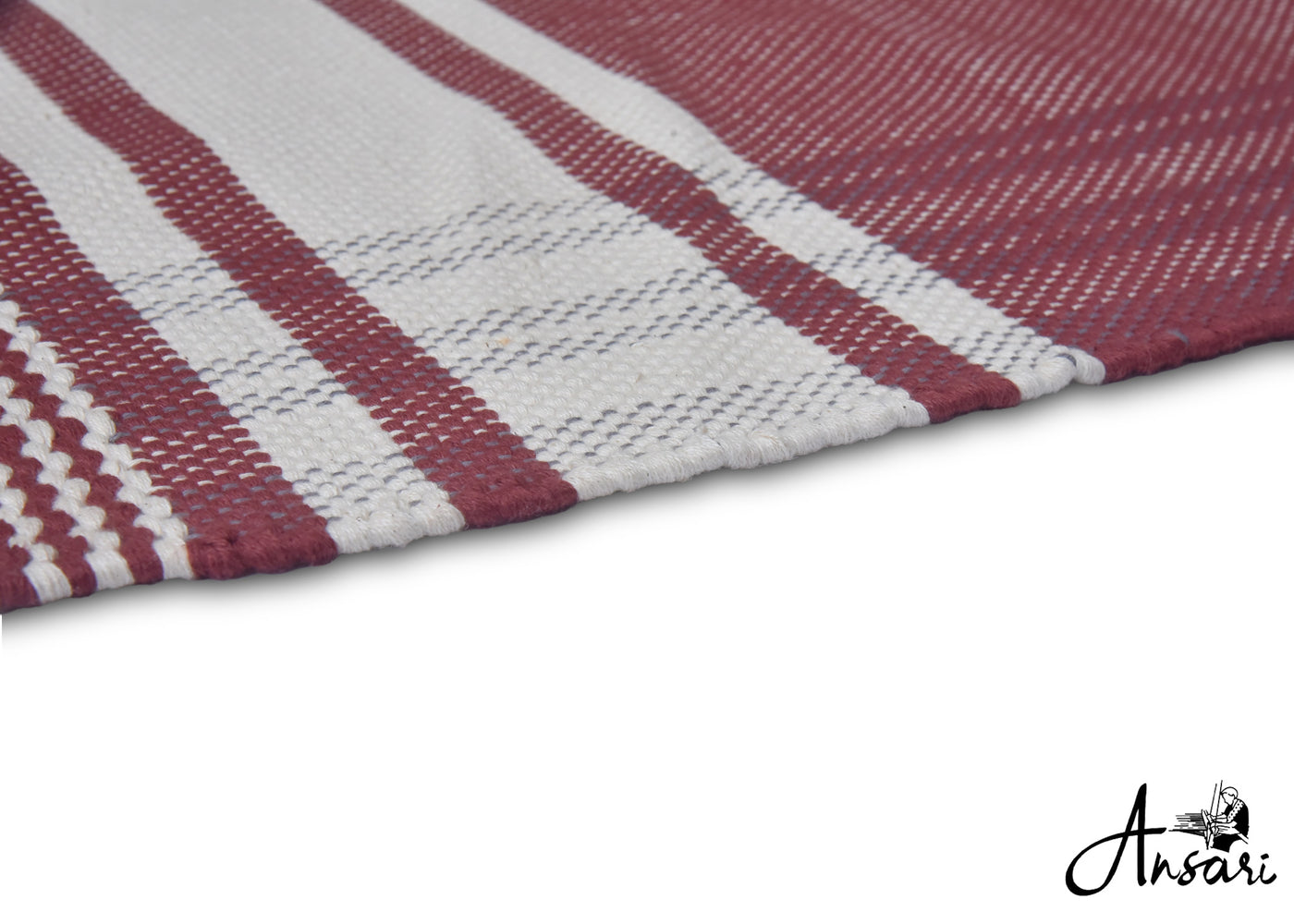 Maroon Plaid Yoga Mat