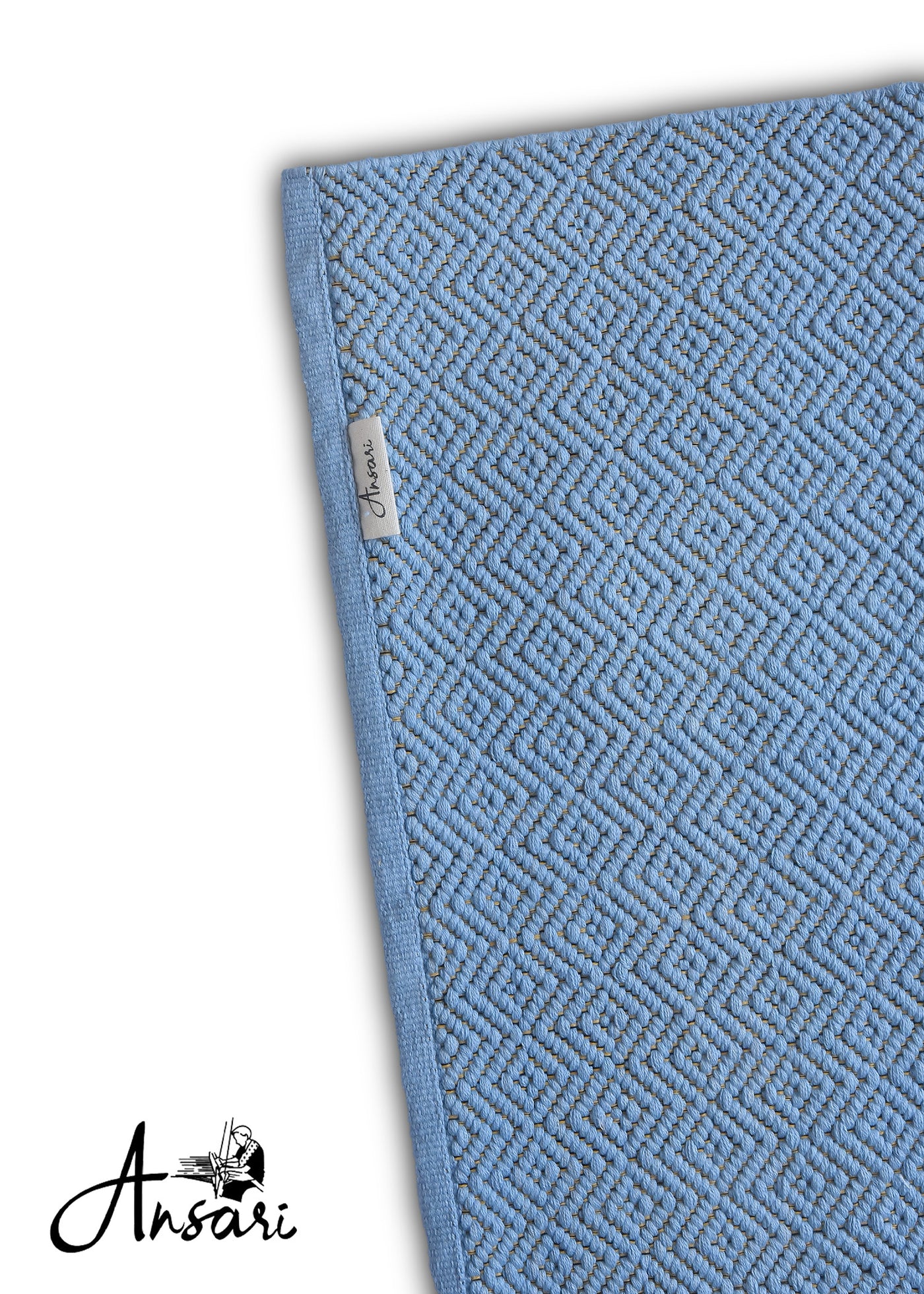 Blue Stripe Yoga Mat