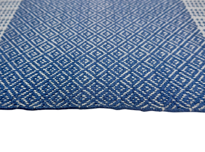 Hand Woven Blue Rugs for Elegant Home Decor - Stylish & Durable Rugs