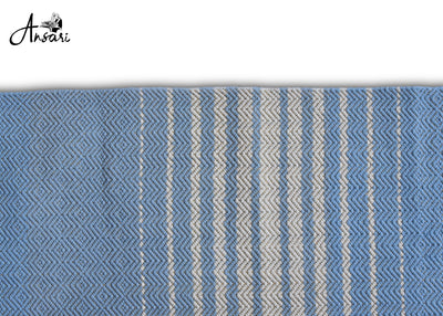 Blue Stripe Yoga Mat