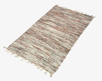 Hand Woven Rugs - Red, Gray & Natural Textured Home Decor