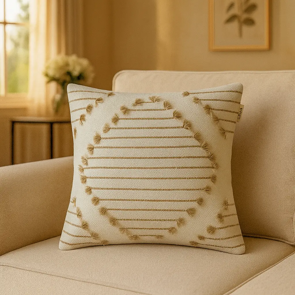 Hand Crafted Cushion Cover - Diamond - Ansari