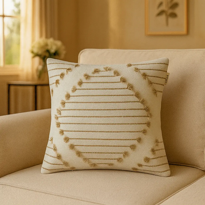 Hand Crafted Cushion Cover - Diamond - Ansari