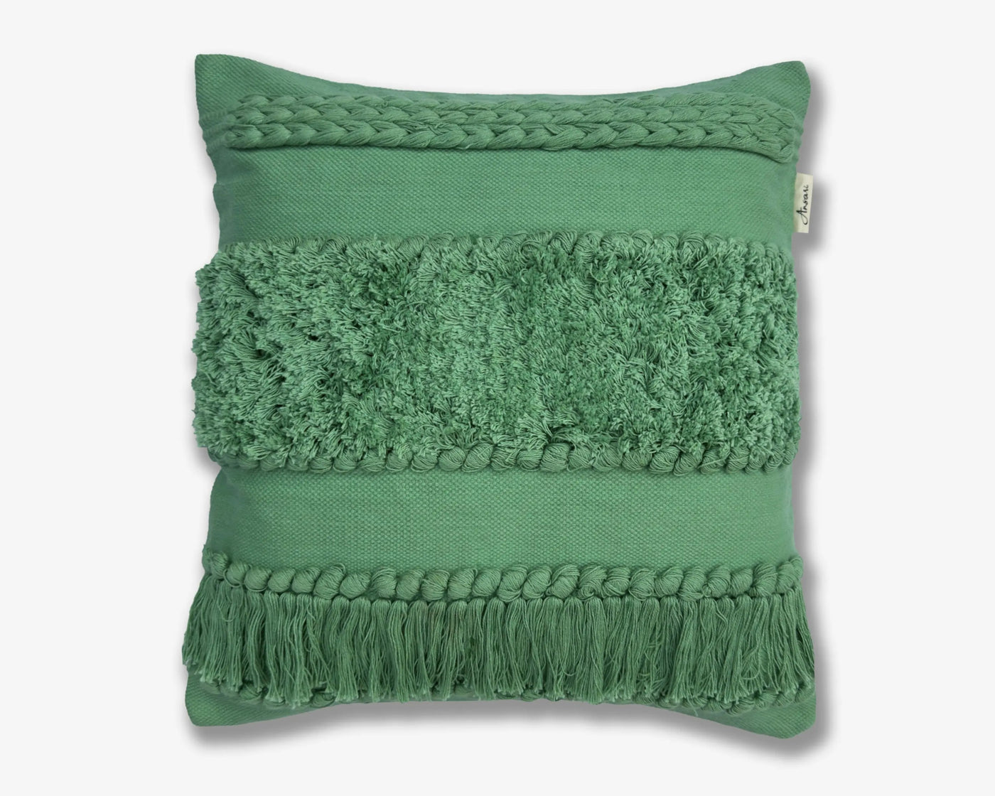 Boho Hand Crafted Strip Shaggy