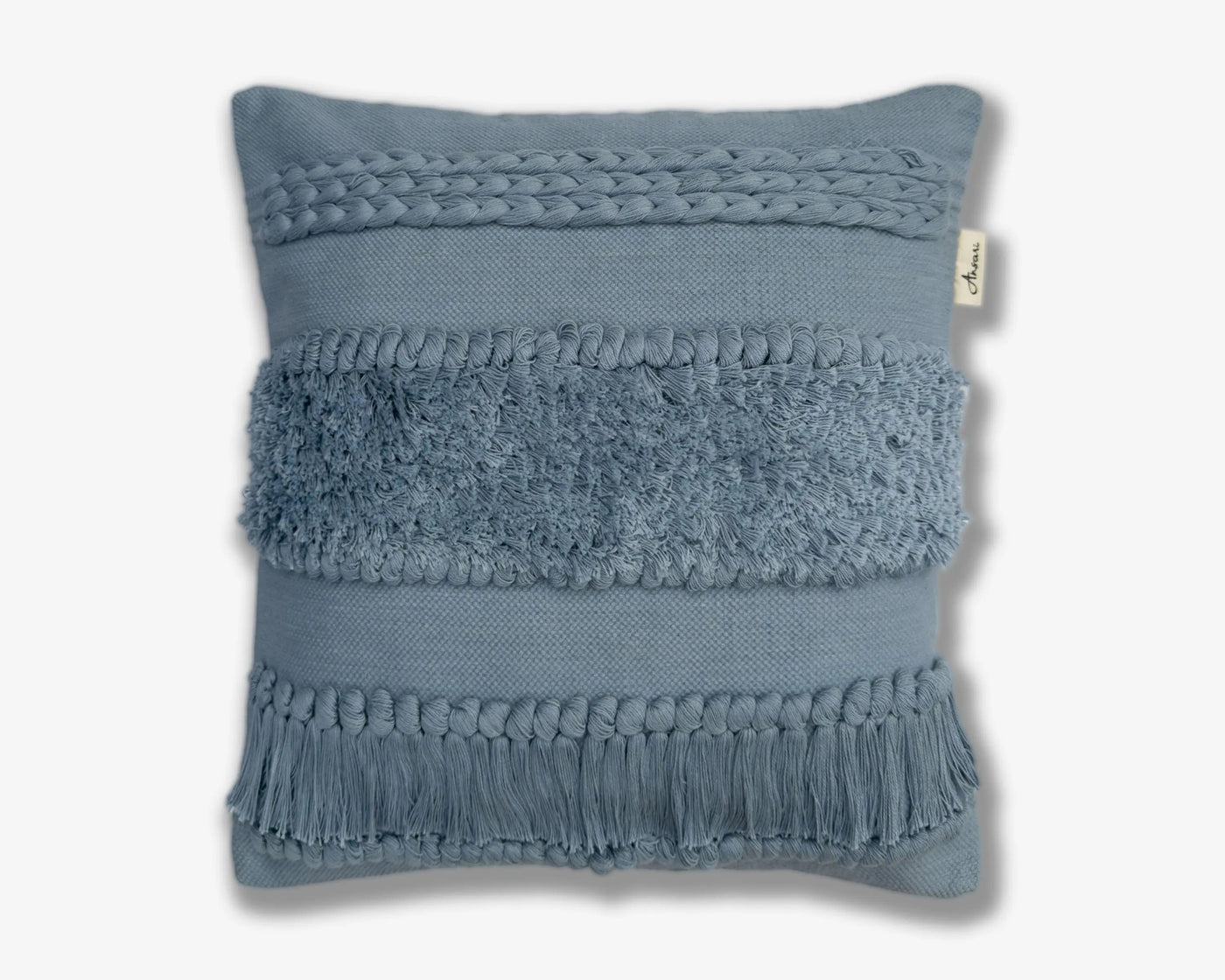 Boho Hand Crafted Strip Shaggy