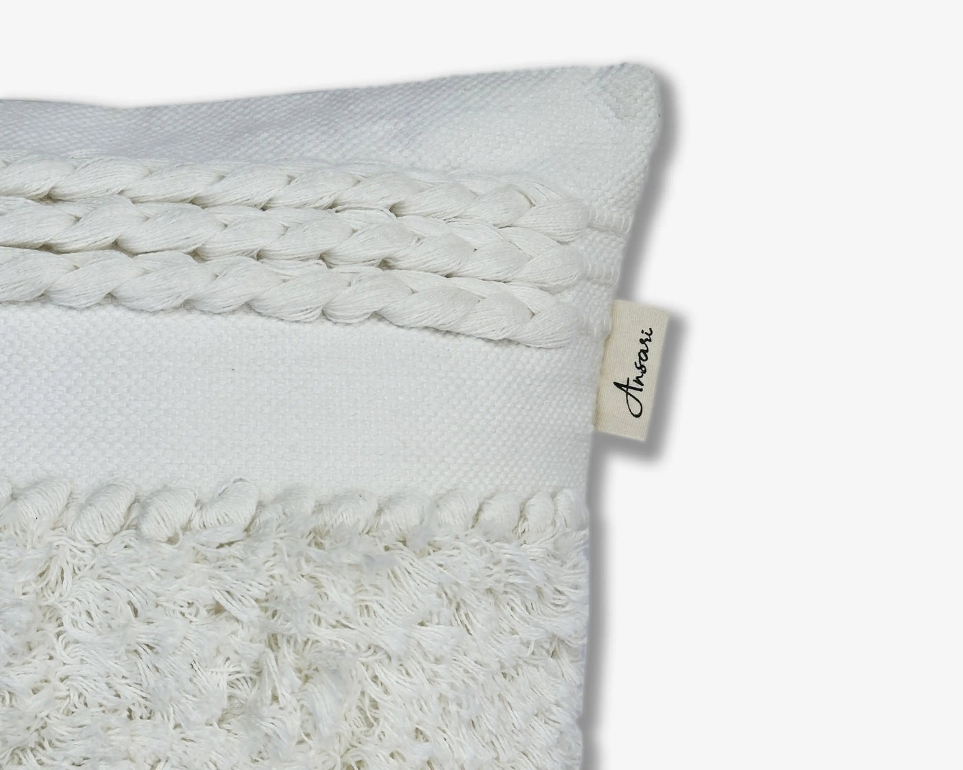 Boho Hand Crafted Strip Shaggy