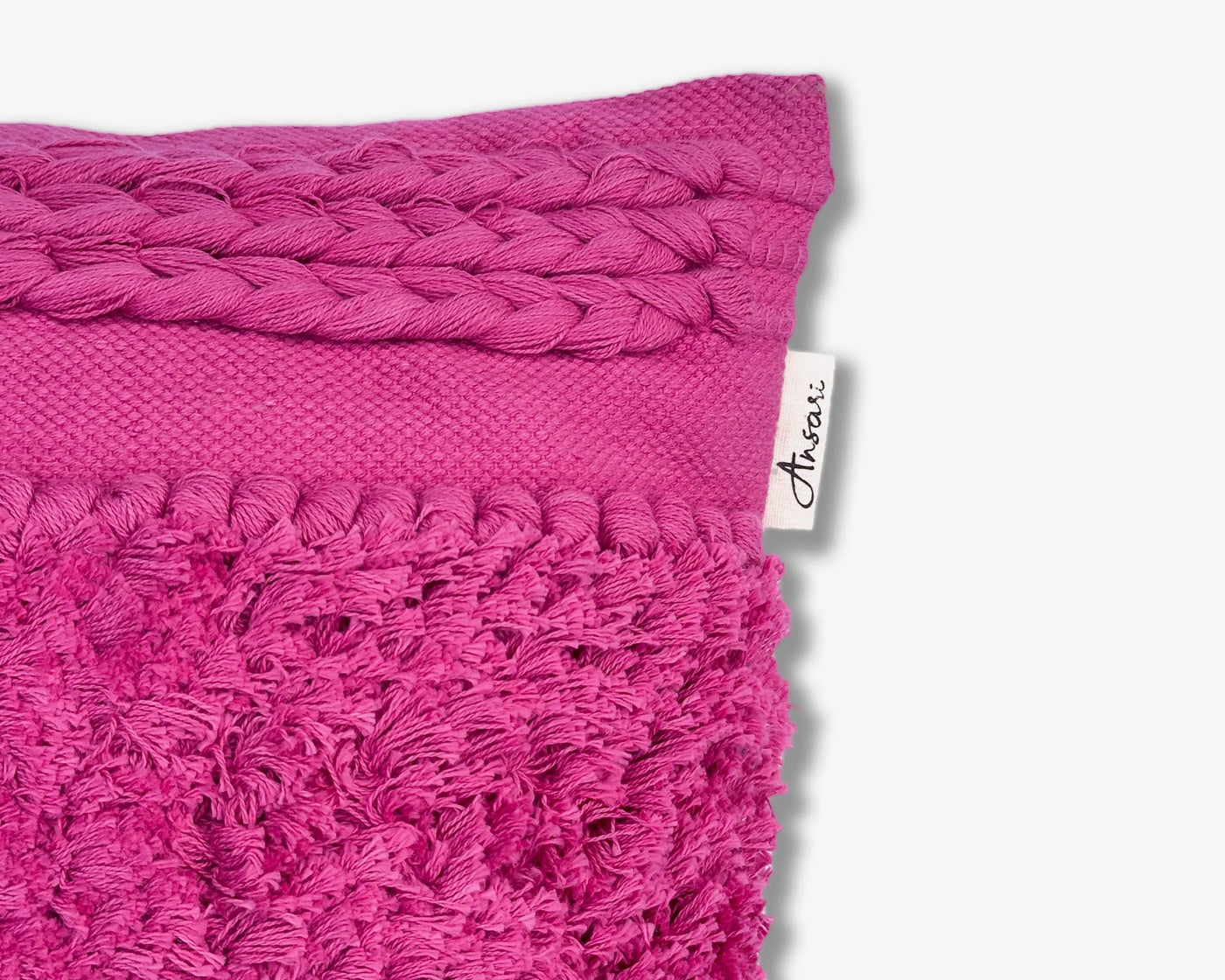 Boho Hand Crafted Strip Shaggy