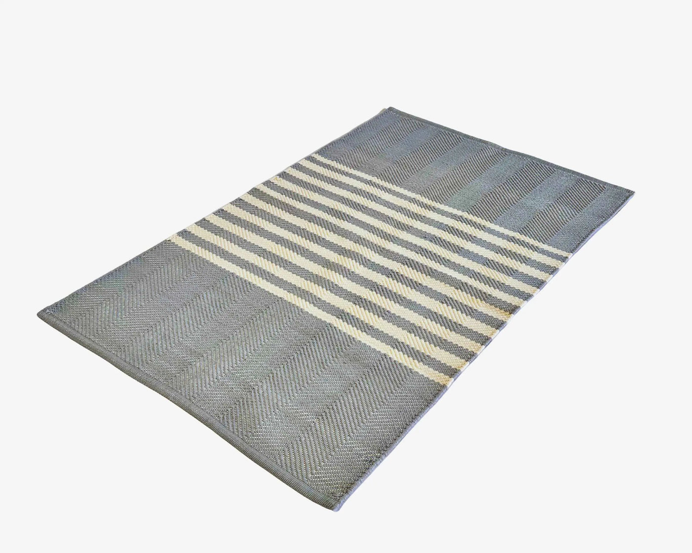 Hand Woven Gray and Natural Rugs - Stylish Home Décor Solution