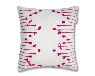 Handcrafted Cushion Cover - Unique Artisan Design for Home Decor