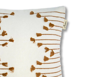 Handcrafted Cushion Cover - Unique Artisan Design for Home Decor