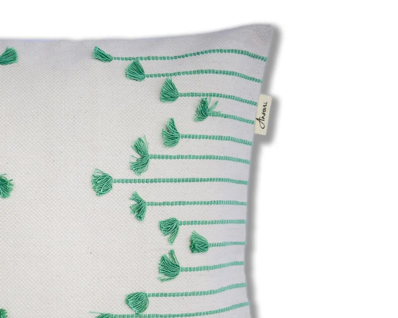 Handcrafted Cushion Cover - Unique Artisan Design for Home Decor