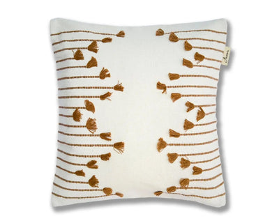 Handcrafted Cushion Cover - Unique Artisan Design for Home Decor