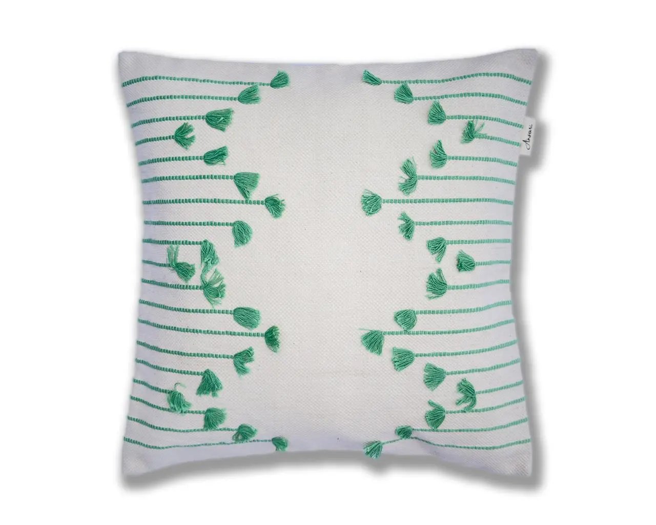 Handcrafted Cushion Cover - Unique Artisan Design for Home Decor