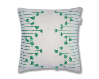 Handcrafted Cushion Cover - Unique Artisan Design for Home Decor