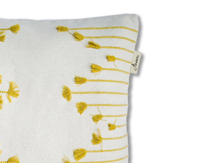 Handcrafted Cushion Cover - Unique Artisan Design for Home Decor