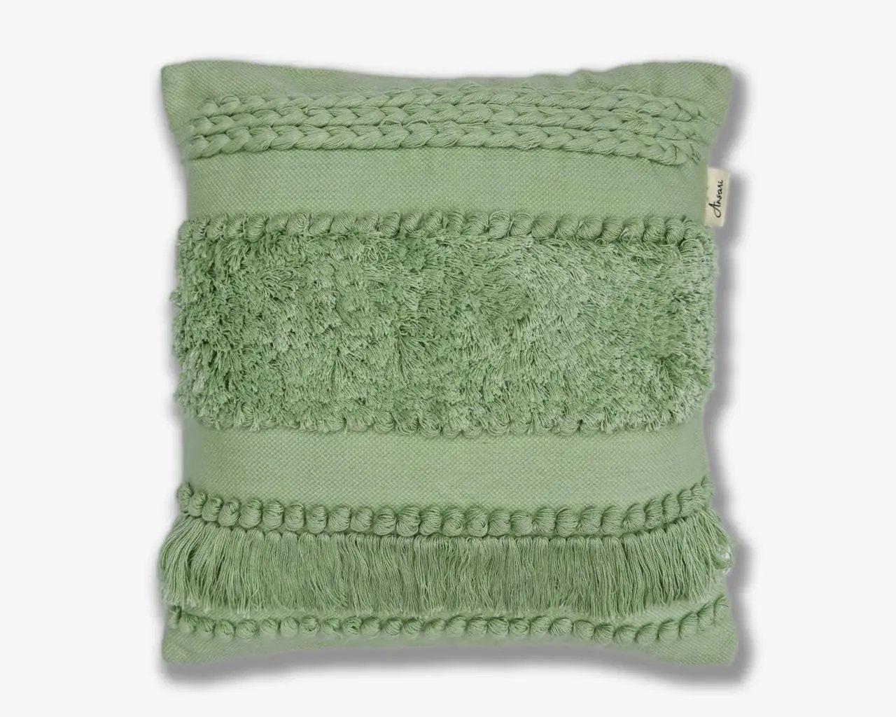 Boho Hand Crafted Strip Shaggy